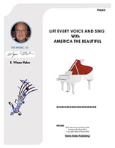 Lift Every Voice and Sing with America the Beautiful piano sheet music cover